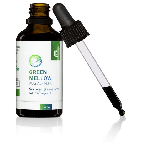 KRAFTGRAS Green Mellow Tropfen [50 ml] - flüssiges Chlorophyll aus