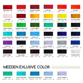 MEEDEN Artist Oil Paint Set - 36 Colors x 60ml/2oz Tubes - Art Supplies for Canvas Painting