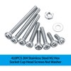 410 Piece M2 Hex Socket Screw Set, 304 Stainless Steel