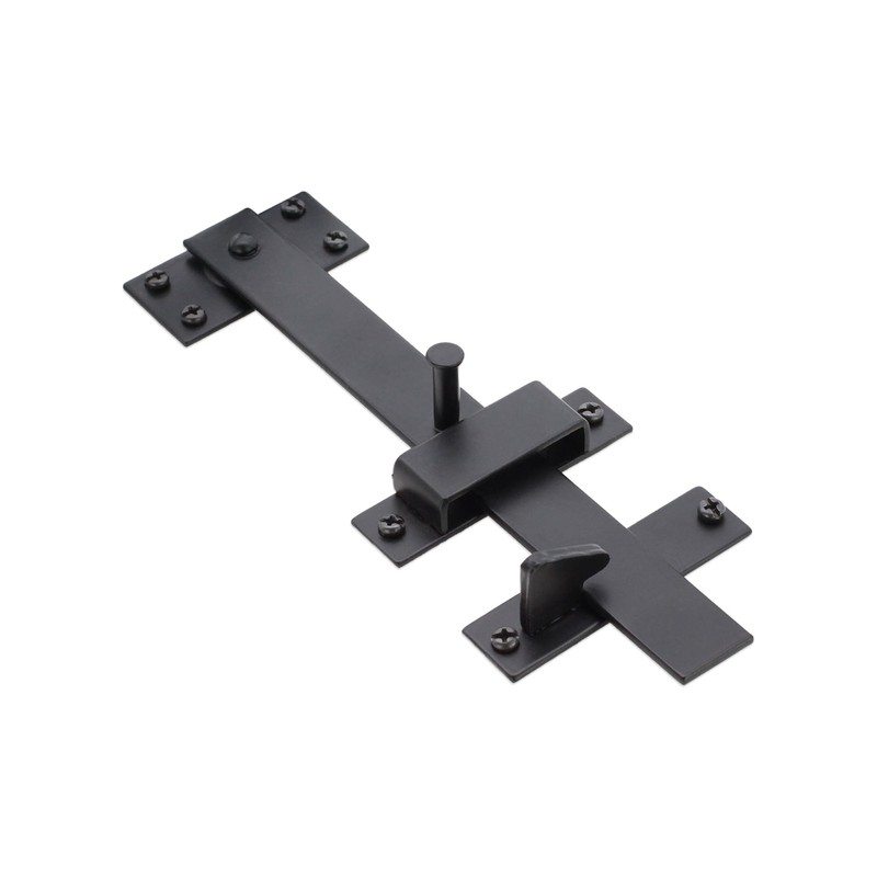 Infinity Decor Heavy Duty Black Gothic Suffolk Ornamental Thumb Gate