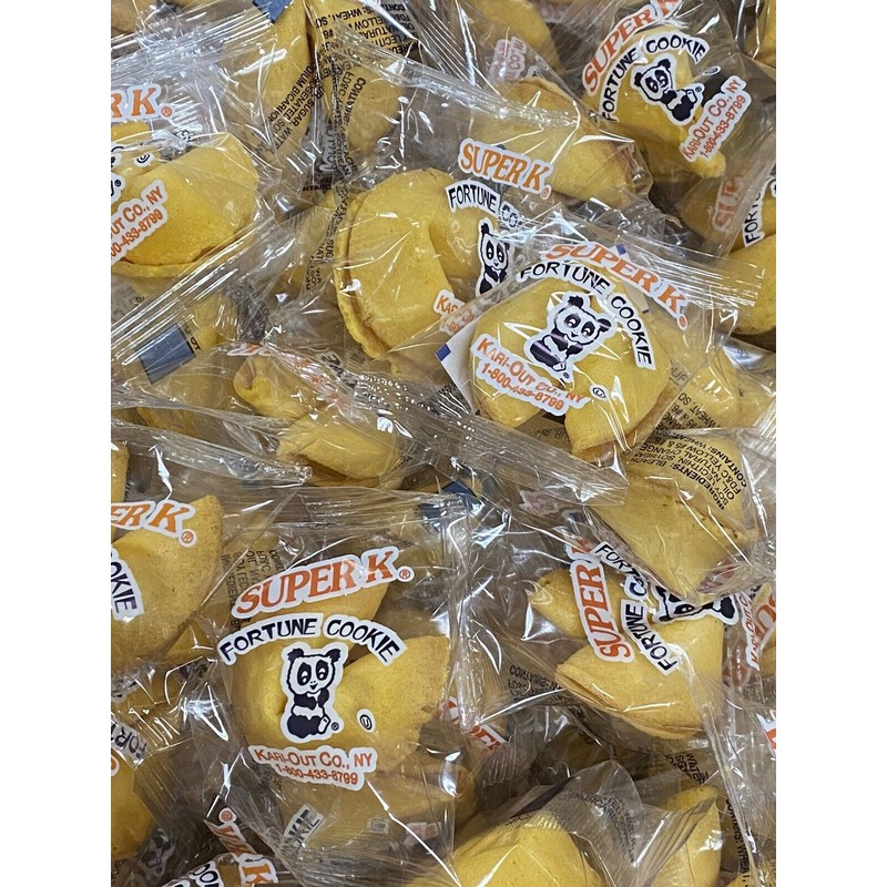 KARI-OUT Panda Fortune Cookies **350 Pcs**~in Original Manufacturer Box~Best By