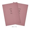 Daigo R2336 Easy Journal, 3-Year Consecutive Diary, B6, Pink, Bulk