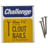 Clout Plasterboard Nails 40mm (225g) Nail Fixings Hardware - 12032