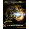 Cougar Motor H7 Bulbs, 1:1 Size H7 Lights Bulb No