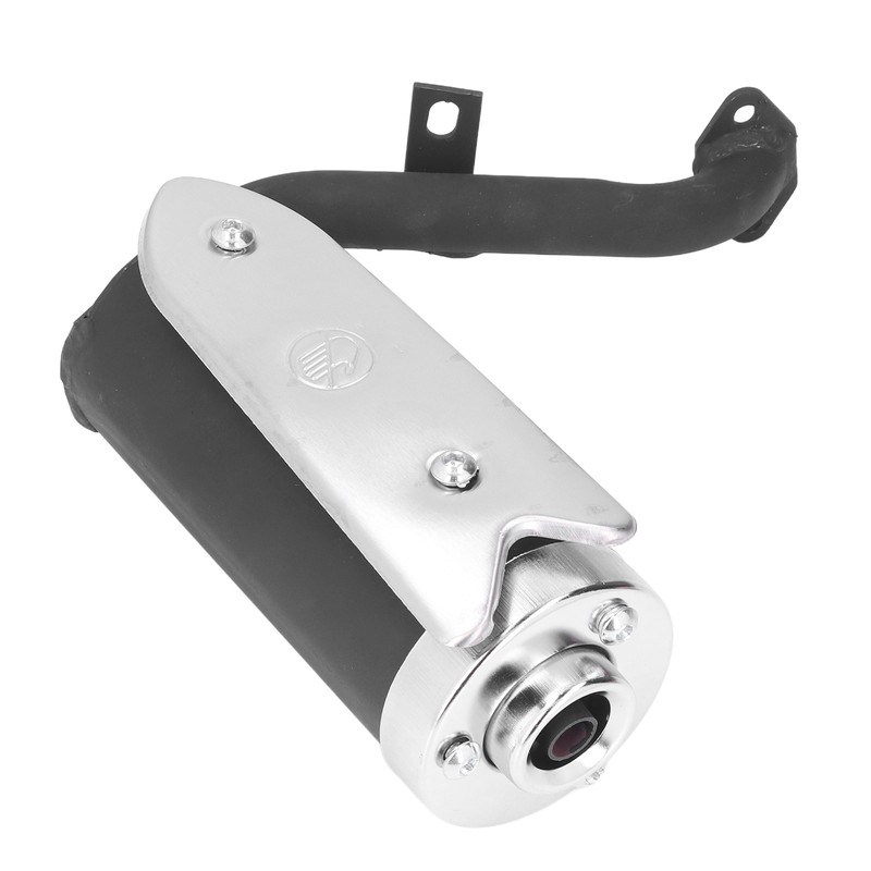 Scooter Exhaust Pipe Metal Alloy Replacement for 43cc 49cc Quad