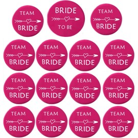 MKISHINE EVJF Badges EVJF Accessories Set for Wedding, Organisation EVJF, 1 "Future" Badge Set + 12 Badges "Bridal Team" Decoration for FVJF Hen Party Decoration Wedding