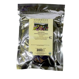 Starwest Botanicals Organic Ashwagandha Root Cut and Sifted, 1 Pound