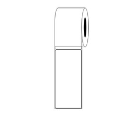 Kenco Premium 4" X 9" Premium Matte Poly Roll-Fed Inkjet Labels. Compatible with Primera LX1000 & LX2000 Printers. 225 Labels per Roll on a 3" Core and 6" Outer Diameter.