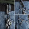 FEGVE Titanium Key Holder, Belt Clip, Belt Loop, Carabiner, Stylish,
