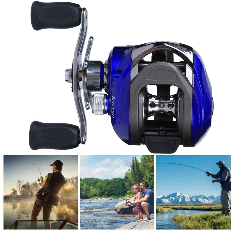 14 Axles Casting Reel Long Shot Anti Explosive Line Magnetic
