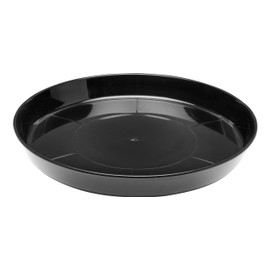 Garronda Flower Pot Saucer GD-0026 (Black, Diameter 17 cm, Height 2.5 cm)
