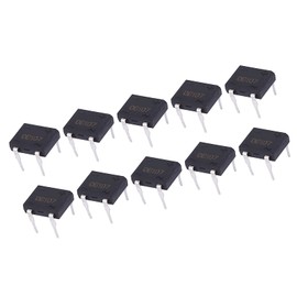 Garosa DB107 Bridge Rectifier 1A 1000V Bridge Diode Bridge 4 Pins for Household Appliances Industrial Electronic Circuit(10Pcs)