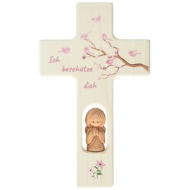 NEUMEYER N 508 Children's Cross Wood, Natural, 20 x 12 x 2 cm