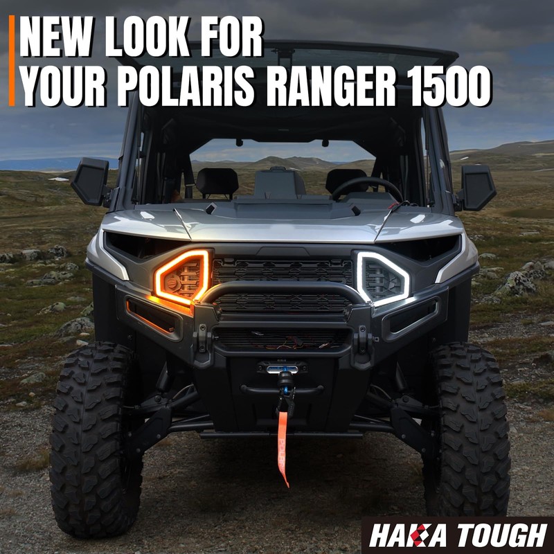 HAKA TOUGH Front Accent Light for 2024 Polaris Ranger XD