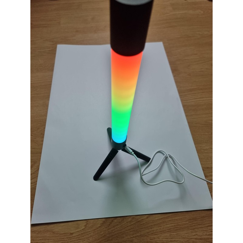 Modern LED Compact Table Lamp with Tripod Base - 360°