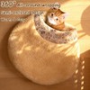 Cat Winter Sleeping Bag - Self Warming Bed Cave, Semi-Enclosed