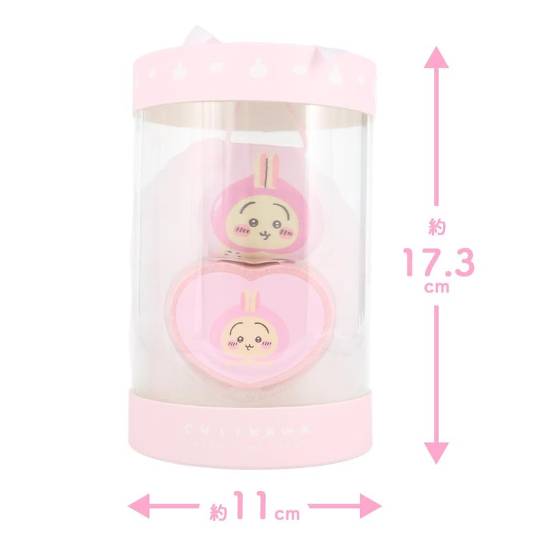 Chiikawa Bath Time Gift, Bath Sponge & Bath Fizz (Citrus