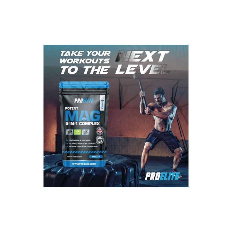 Magnesium Glycinate 5-in-1 Complex 1286mg - 400mg Elemental Per Serving