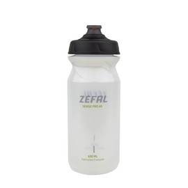 ZEFAL Sense Pro 65 Water Bottle Bicycle Transparent - Transparent Bicycle Water Bottle 650 ml - Bicycle Bottle - Premium Drinking Bottle BPA Free 79 g - Bicycle Accessories
