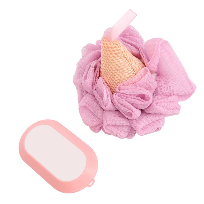 Bath Shower Scrubber Hair Eraser Sponge Deep Cleansing Fine Mesh