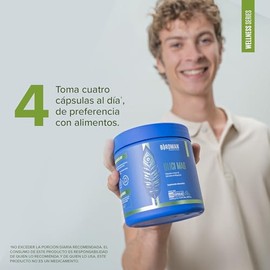 Birdman Glicinato de Magnesio | Bisglicinato de Magnesio | 400 mg | Sin Aditivos, Sin Sabor | Cápsula Vegana | 60 Porciones | 240 Cápsulas