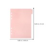 Operitacx A5 Dividers | Pack of 12 Dividers for 6