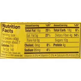 Trader Joe's Sea Salt & Turbinado Sugar Dark Chocolate Almonds (Pack Of 2)