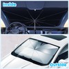 Sun Protection Car Windscreen 145 x 85 cm, 360° Rotatable,