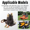 TXRXIZ 12V Starter Solenoid, Compatible with Husqvarna Bad Boy Zero