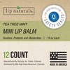 Lip Naturals® | Mini Tea Tree Balm with Sunscreen (SPF-15)