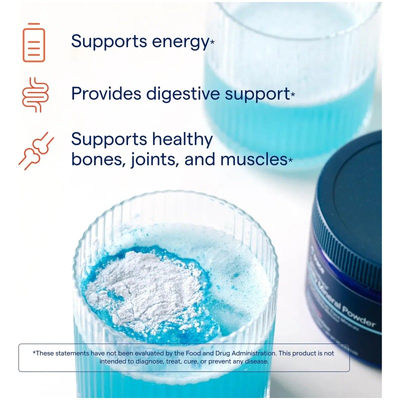 Trace Minerals Concentrace Daily Mineral Powder Sin Azúcar