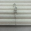 Vintage Ear Wrap Crawler Hook Earrings Silver Black Cross Moon