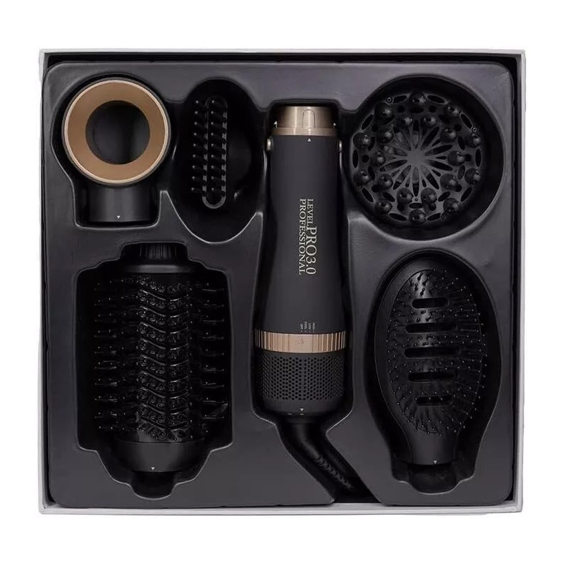 Level Pro3.0 LPRO3003 Complete 5 in 1 Styler Adjustable Heat