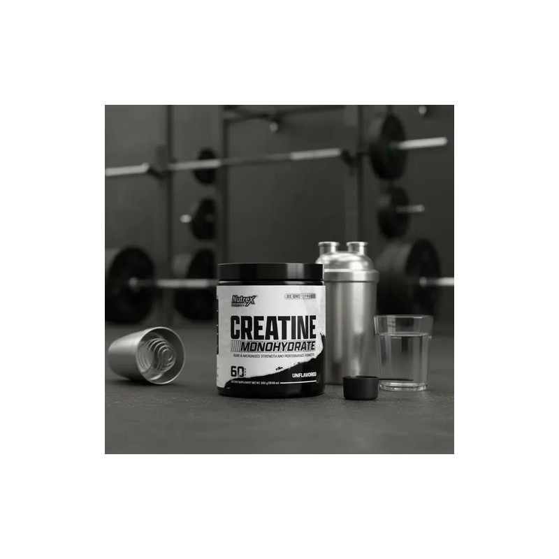 Nutrex Creatina Monohidratada En Polvo 300g 60 Servicios