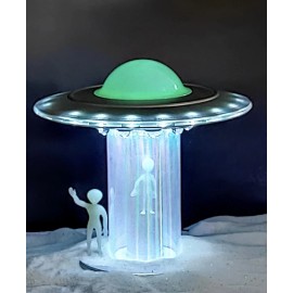 Wantai UFO Alien Model Table Lamp Area 51 Roswell Spacecraft LED - Touch sensor