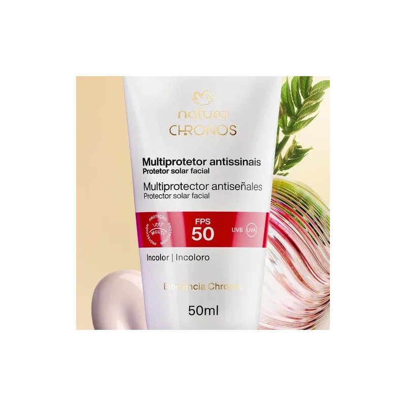 Multiprotector Antiseñales Incoloro Fps 50 Chronos Natura