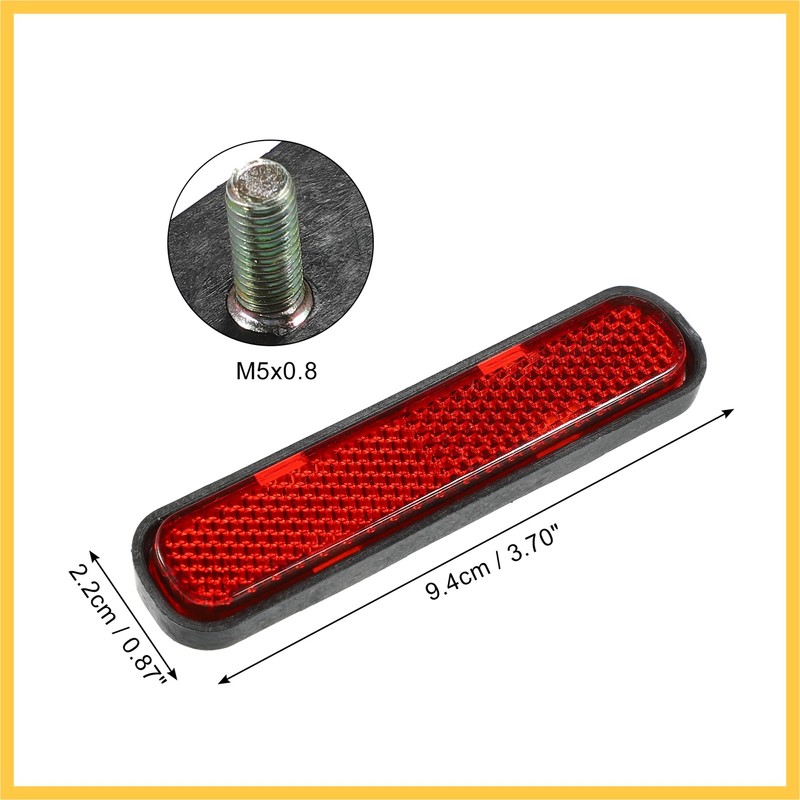 REPAIROCK Universal Reflector for Motorcycle Scooter Bicycle Safety Spoke Reflective