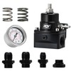 PQY Adjustable EFI Fuel Pressure Regulator Kit 3-70PSI with AN8