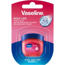 Vaseline - 2 Pack Bálsamo para Labios Mini Tarro HIDRATACIÓN DURADERA, (7 g. c/u), Rosy