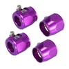 ACROPIX Car Hose Finisher Clamp Car Accessories Purple - Set