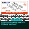 Baumr-AG Tru-Sharp 3/8 Pitch Chainsaw Chain for 10 Inch Bar
