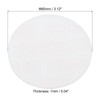 PATIKIL 80mm/3.12inch Foam Lid Liner, 100Pcs PS Foam Resistant Tamper