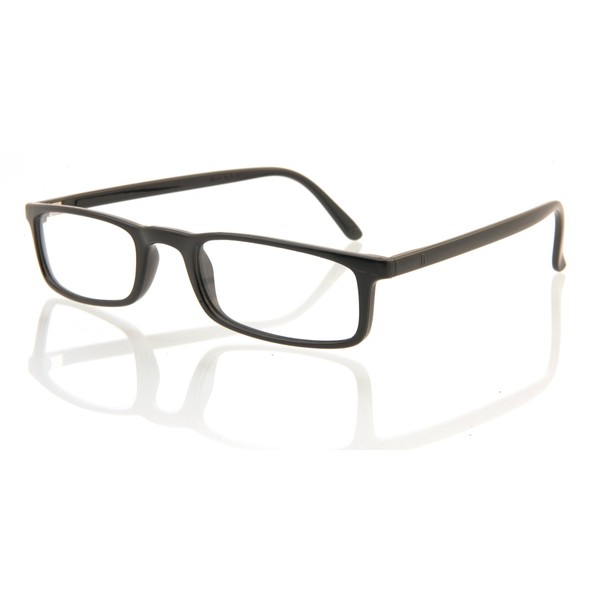 Nannini Unisex-Adult Quick 7.9 Lightweight Reading Glasses Black 1.0, Size 1