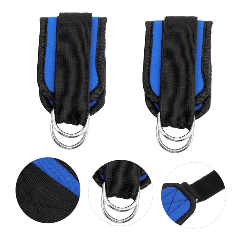 WHAMVOX 1 Pair Fitness Padded Ankle Straps for Cable Machines