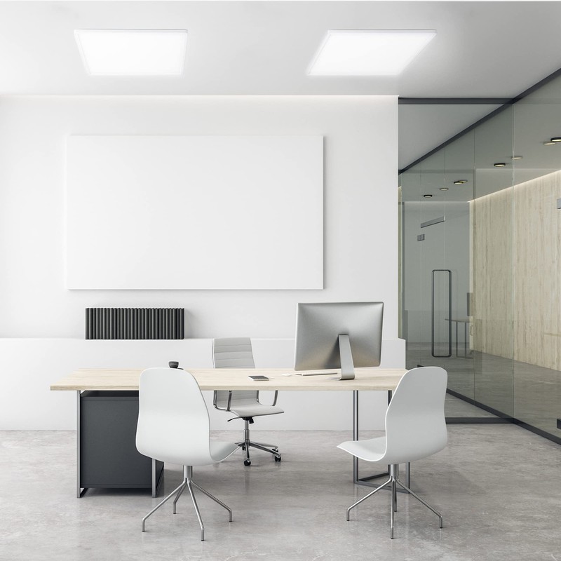 Navaris LED Ceiling Light with Backlight - Dimmable - 18