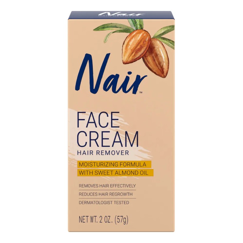 Crema depilatoria Nair Face Cream para rostro 57 g