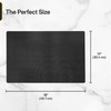 Thirteen Chefs Black Plastic Cutting Board - 18 x 12