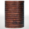 Leatherow Flat Genuine Leather Cord String Full Grain Cord Lace