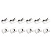 METALLIXITY Roll-In Spring T Nuts M8x20mm 25pcs Carbon Steel Spring