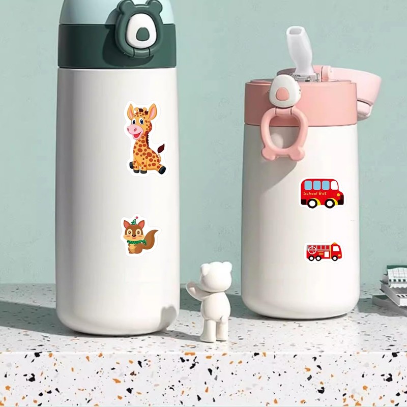 Stickers for Children Boys Girls PVC 20 Sheets